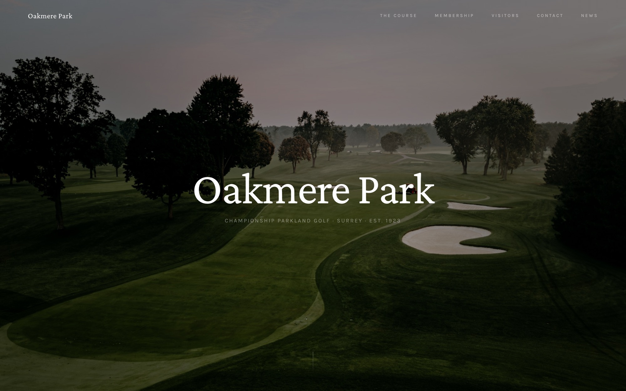 Club website built with GolfAssist