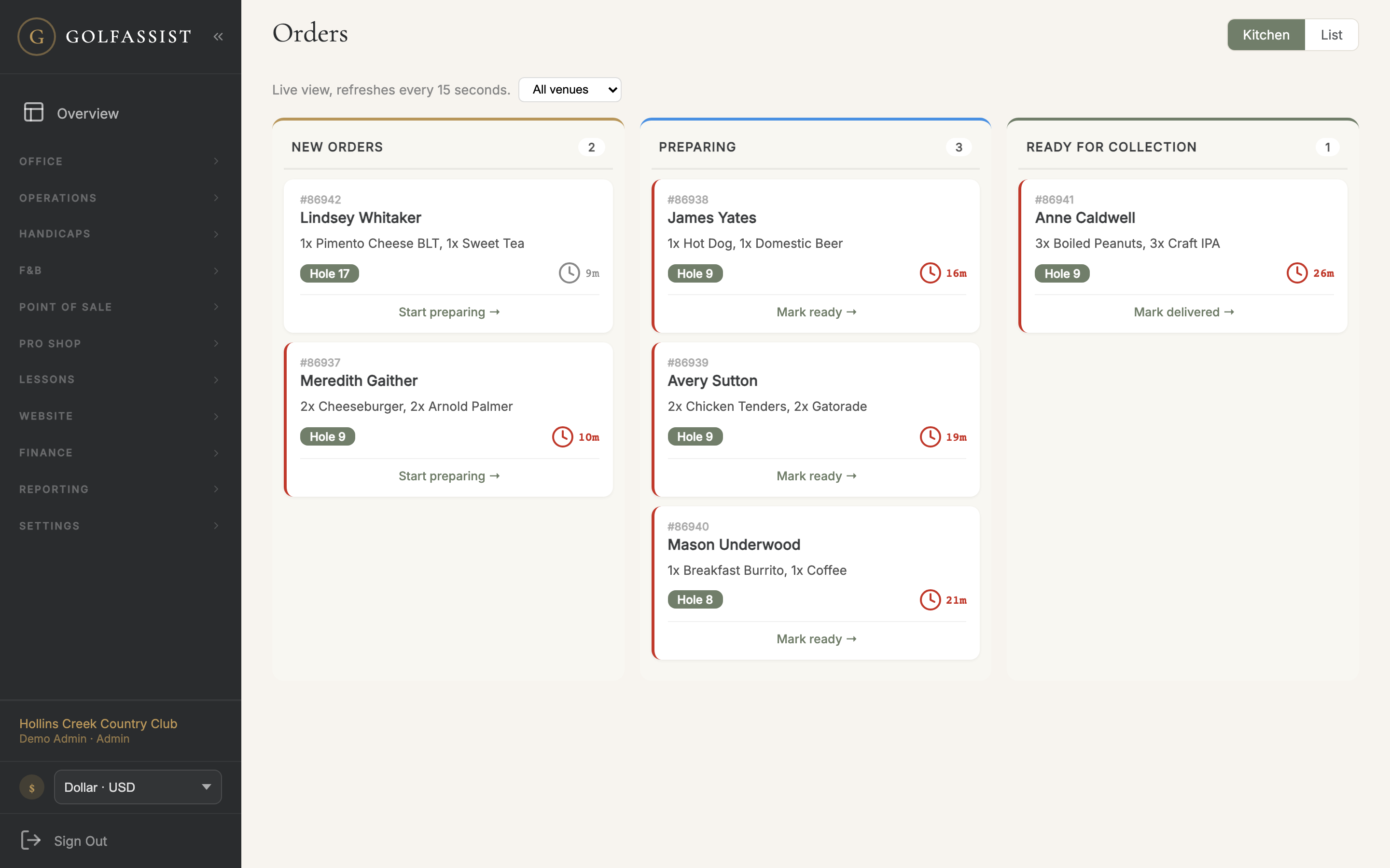 Orders